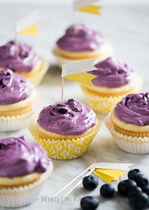Fresh Blueberry Cream Cheese Frosting Recipe | White On Rice