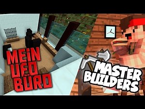 MEIN UFO BÜRO IN MINECRAFT EINRICHTEN | MASTERBUILDERS