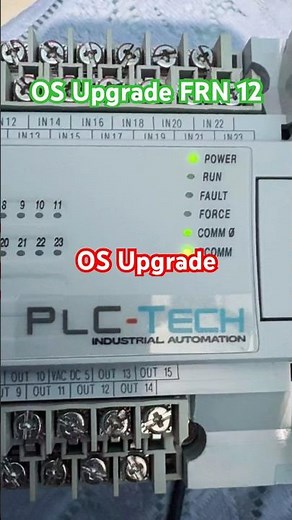 #plc os Upgrade #micrologix 1200