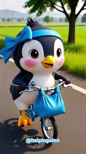 Pinguin mau beli ikan dulu ke pasar #penguin #funny #cute #animals #funnyanimals #cartoon #pinguin