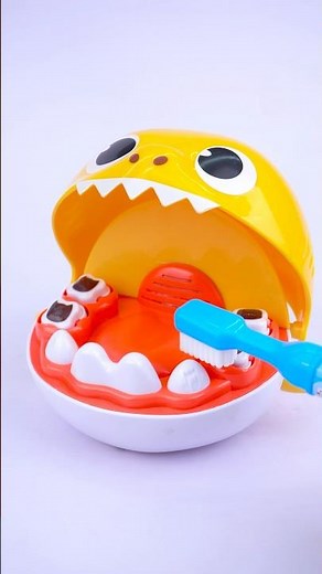 Satisfying with Unboxing Baby Shark Brushing Teeth Toys Videos