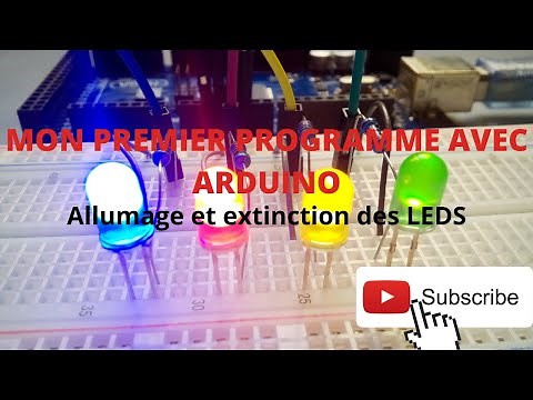 Débuter avec Arduino : Installation de l'IDE / Allumage et Extinction des LEDS