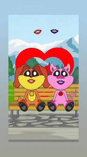 73K views · 319 reactions | DogDay × PickyPiggy  Kiss Challenge #fun #funny #memes #thesmilingcritters #poppyplaytime #dogday #pickypiggy | Parjint Gun | Facebook