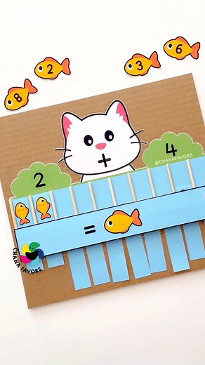 3.1M views · 37K reactions | Cat & Fish Math  Take your child's...