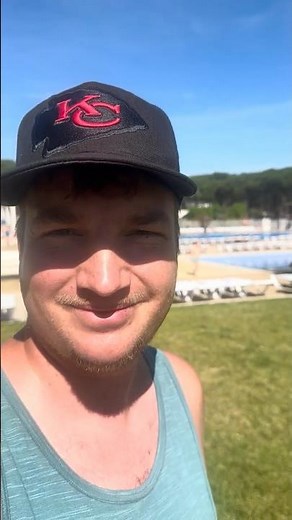 😳 Campsite almost empty?! A dream pool day at Sandaya Cypsela Resort ☀️🏝️ Spain, Costa Brava