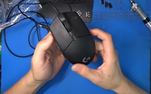 【帝亿电竞】罗技“G102”鼠标拆解及微动更换视频教程