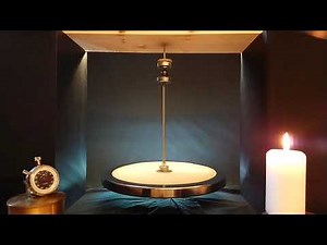 Magnetically Supported Flywheel Spins Insanely Long ~ Full Run | Magnet Tricks