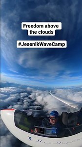 Duo Discus Glider Above the Clouds | Mountain Wave Flight by ‪@RudisGlidingAdventures‬