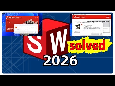 SOLIDWORKS 2026 Install Fix. Failed to Copy Spatial IOP Zip and License Error -8,544,0