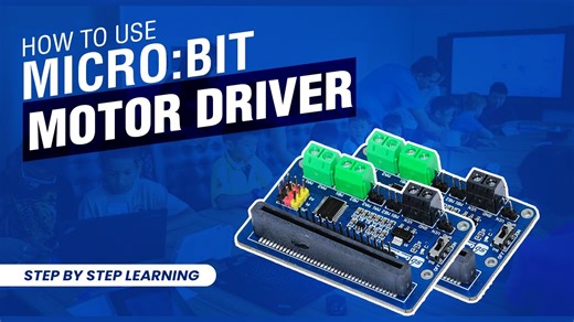 Watch How to use micro&colon;bit Motor Driver? on Amazon Live