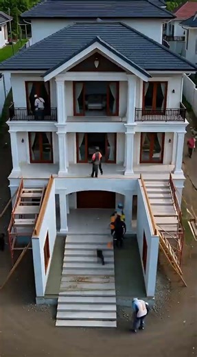 building a house foundation in timelapse #timelapse #constructionlife #architecture