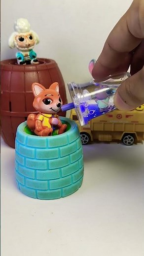 ZOOTOPIA Nick's Magical Boba Drink Transformation! ✨ #shorts