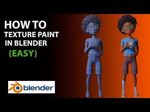 How to Texture Paint in Blender 3.0