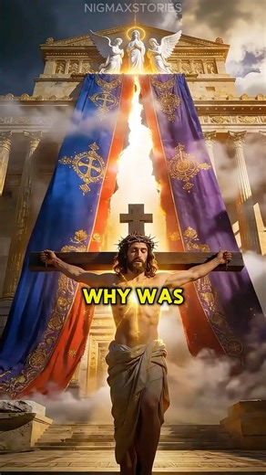 Why Was the Temple Veil Torn When Jesus Died? #god #history #shorts #bible