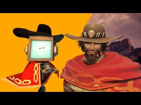 MCCREE SONG ► "It's High Noon" (Fandroid The Musical Robot) [ReUpload]