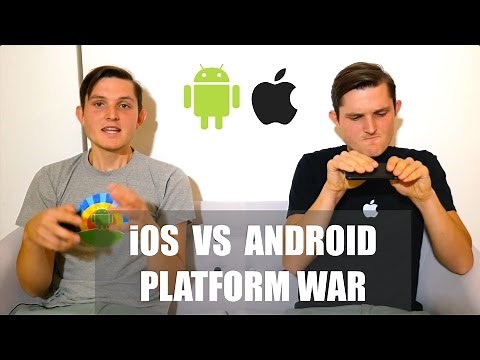 Platform War - iOS vs Android - Apple vs Google - Comparison