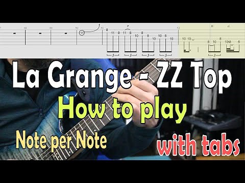 La grange, ZZ Top, Solo , Note per Note, Tabs, How to play, Tutorial