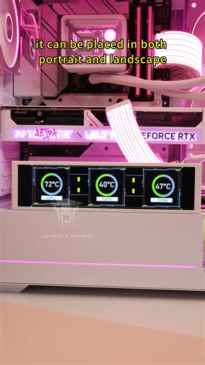 Jungle Leopard 9.16 Inch LCD Mini Secondary Monitor