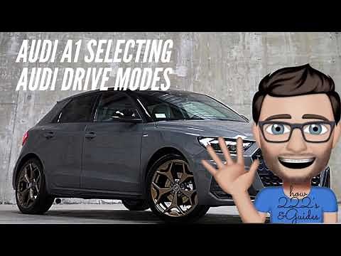 Audi A1 S-line Selection Drive Modes, easy to follow