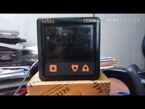 Selec TC 203 temp controller parameter setting