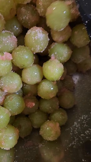 There is something so satisfying about mixing these grapes #asmr | The Passport Kitchen | Facebook