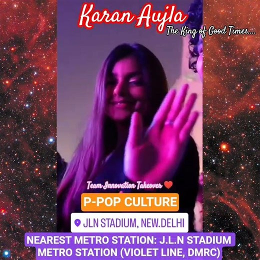 KARAN AUJLA:AT J.L.N STADIUM,NEW DELHI #india #delhi #karanaujla #ppop #dmrc #ienergizer