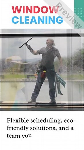 Window Cleaning Video Ad for Social Media