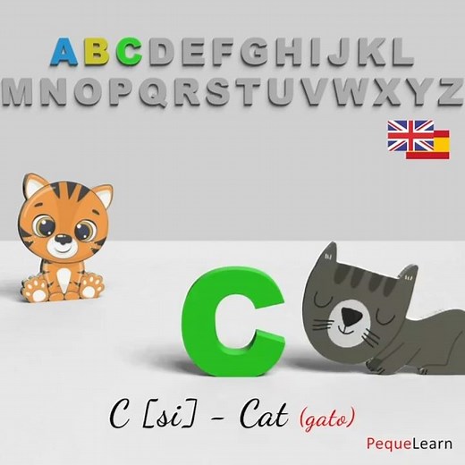Abecedario en inglés en 1 minuto (A-Z) | Alphabet for kids (A-Z)