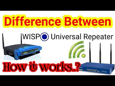 wisp Vs universal repeater | Difference between wisp & universal repeater | Android User Official