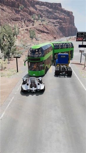 Realistic Highway Car Crashes #312 | BeamNG Drive