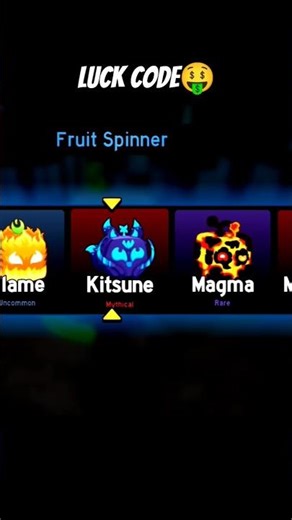 luck code in sea 1 gaccha #bloxfurit #roblox