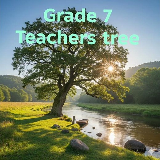 Grade 7 The teacher tree