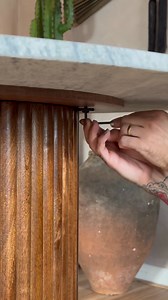 Elevate your dining space with the Medby Dining Table. A walnut-stained ribbed base meets a sleek grey marble top, blending natural materials with a modern edge. Grey and walnut tones create an organic, on-trend look you’ll love. @inside.number.twelve | Cult Furniture