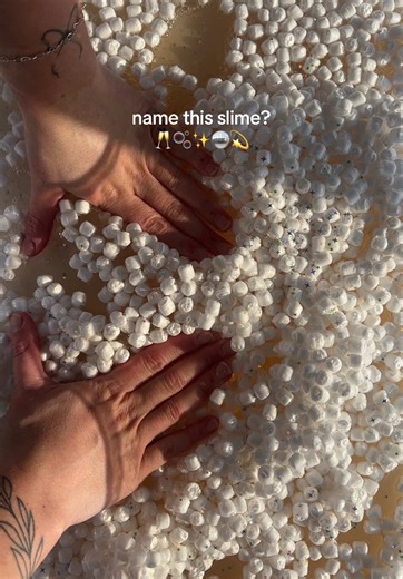 Glitter Slime ASMR: Oddly Satisfying Experience