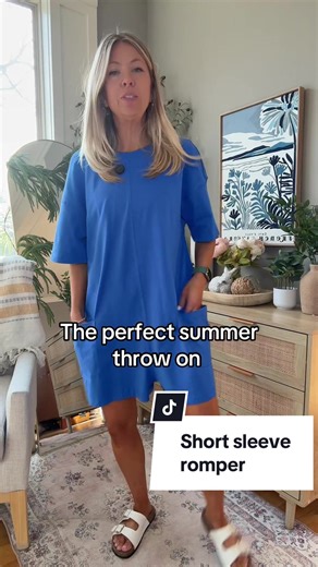 Stylish Short Sleeve Romper for Summer