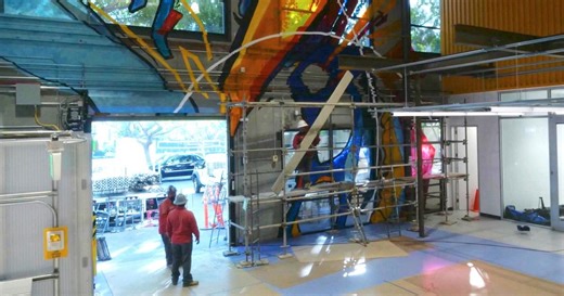 Quantum computing lab transformed into artistic oasis