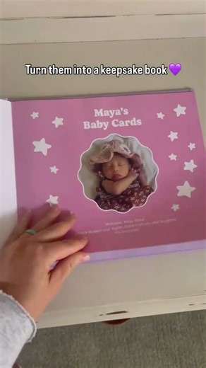The easiest baby book you’ll ever make 💜