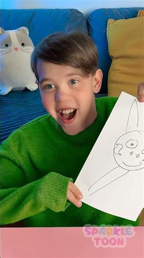 Trace Your Hand Into a Cute Giraffe 🦒 #Drawing #Kids