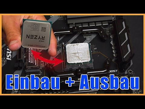 Installing and removing a processor - CPU replacement for beginners 2021