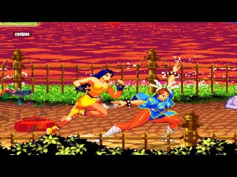 Blaze vs Chun-Li | MUGEN