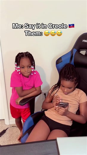 Teaching my babies Haitian Creole is one of the most important things to me. It’s more than just language; it’s love, legacy, and laughter 🇭🇹💕 Watching them try (and crack up while doing it 😂) is everything. We’re keeping our culture alive, one Creole word at a time. #haitianmom #creolechallenge #bilingualkids #momsoftiktok #haitiantiktok #raisingbilingualkids #haitianheritage #creolekids #languagelearning #blackmomsoftiktok #haitianpride #haitianmomsbelike