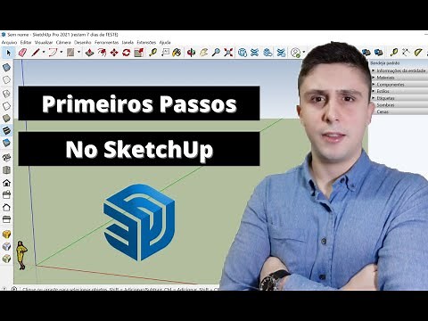 Como dar os primeiros passos no SketchUp (Para Iniciantes)