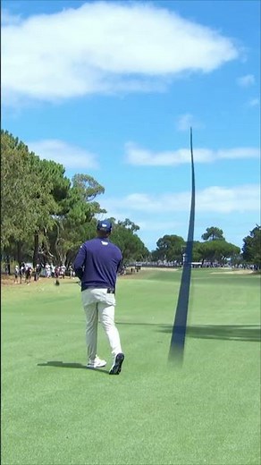 Wait 'til you see this impossible golf shot!