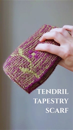 Tendril Tapestry Scarf 🧣