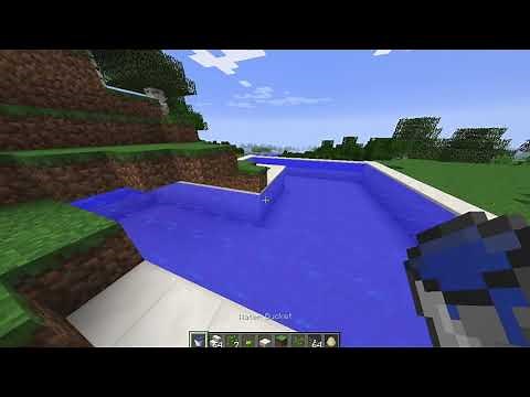 Minecraft - How to build a big swimming pool
