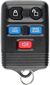Amazon.com: KeylessOption Keyless Entry Remote Car Key Fob for 2003-2007 Lincoln Navigator 2003-2006 Ford Expedition CWTWB1U551 : Automotive