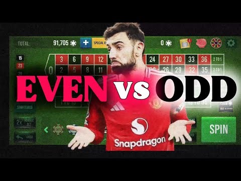 Roulette Simple Trick: 🔥 2x Odd & 2x Even – 100% Winning Strategy!
