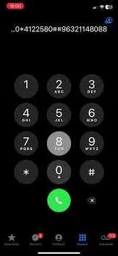 iPhone keypad