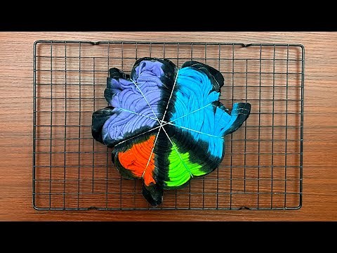 Tie-dye pattern : Peace Sign ☮