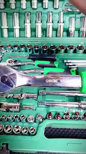 Tool box set 46pcs repairing tools for motor and bike #tools #toolbox #toolsset #toolboxfullset #motortools
